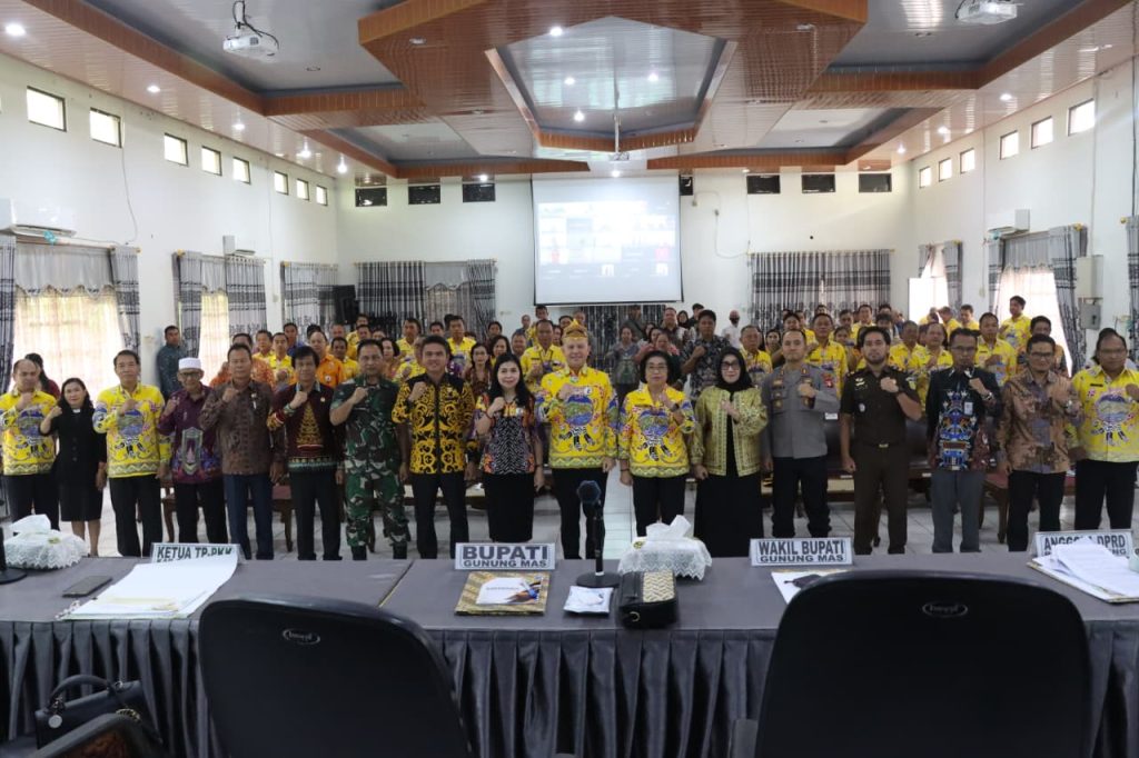 Bupati Gunung Mas Buka Kegiatan Musrenbang RKPD Tahun 2027