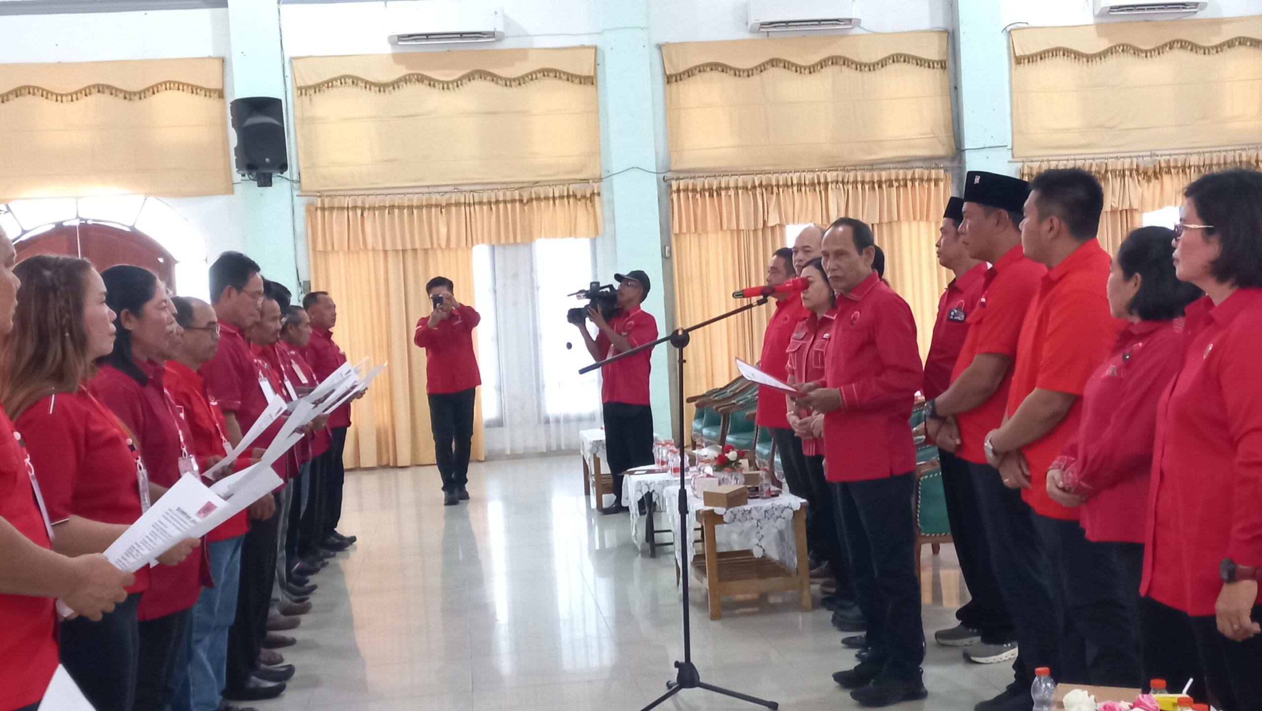 Perkuat Konsolidasi, PDIP Gunung Mas Laksanakan Musancab dan Pelantikan PAC