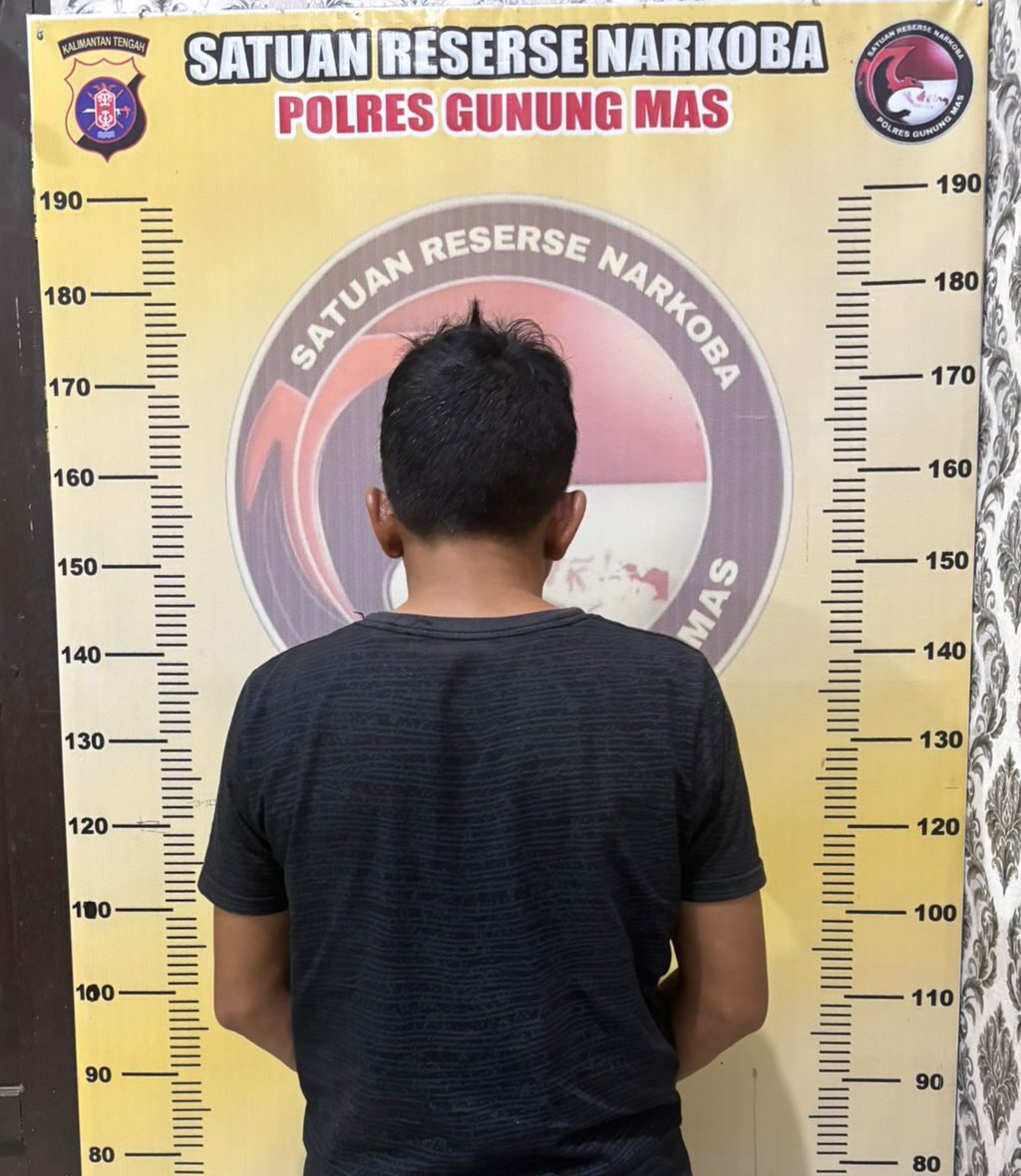 Polres Mas Amankan Pria 50 Tahun, Sita Sabu 4,60 Gram di Tewa