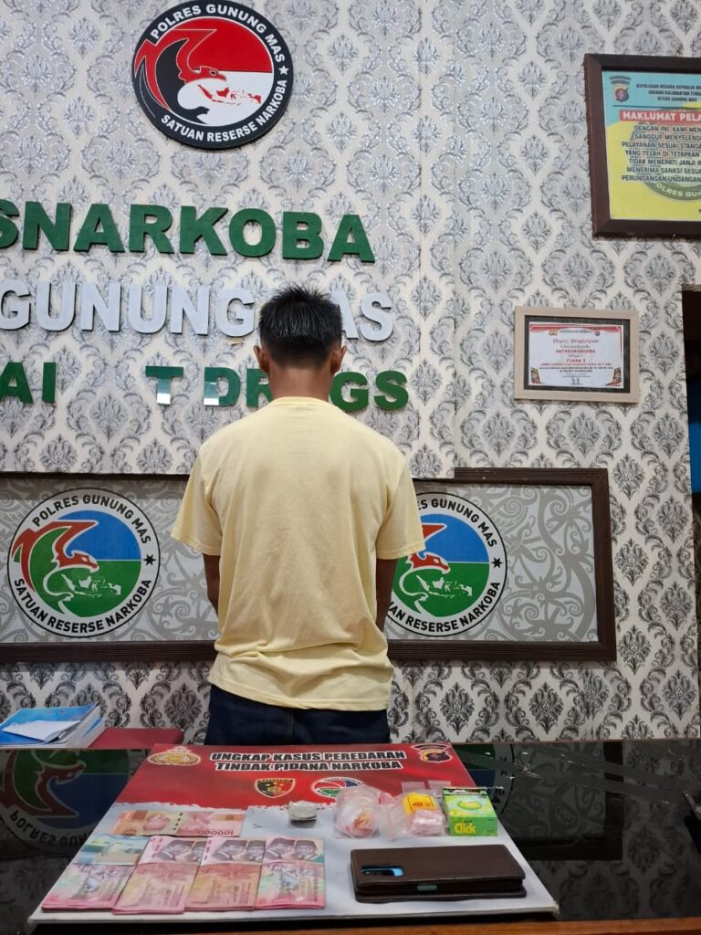 Simpan Sabu di Kotak Rokok, Pria di Manuhing Diciduk Polisi