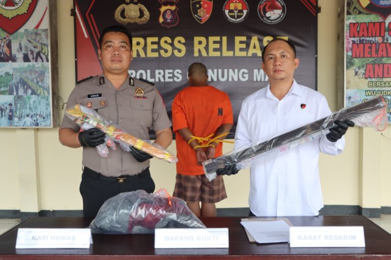 Pelarian Berakhir di Lokasi Tambang Emas, Pelaku Pembunuhan Dibekuk Polisi