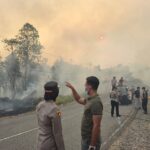 Sinergi Polri-BPBD-Damkar, Karhutla di Jalur Tewah-Kurun Berhasil Dipadamkan