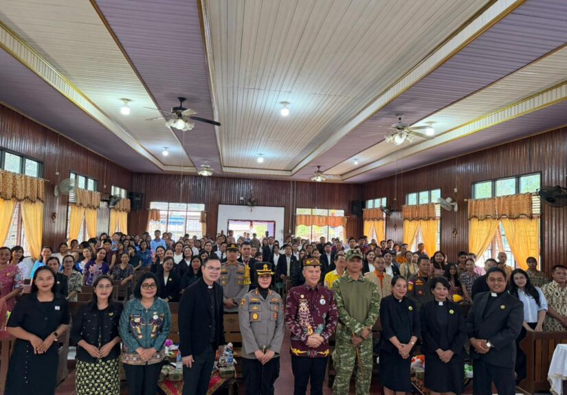 Porseni VI Remaja Pemuda GKE Tewah Dibuka, Kapolres Gunung Mas Dorong Kebersamaan