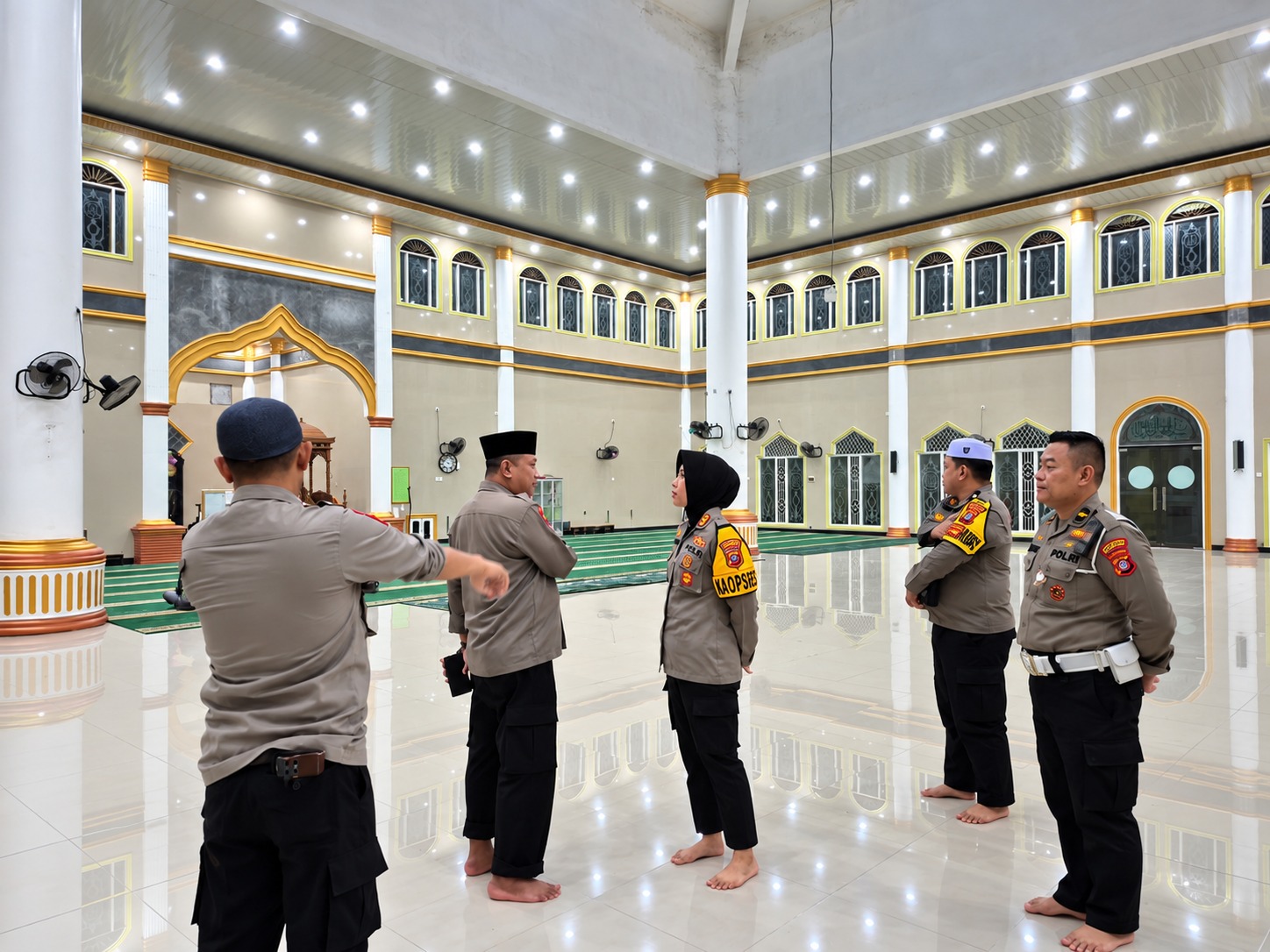 Kapolres Gunung Mas Ajak Warga Jaga Kamtibmas dan Tolak Pembakaran Lahan